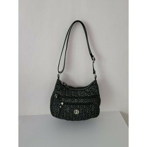 Giani Bernini Black metallic colored handbags